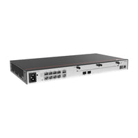 AR720 2*GE combo WAN 8*GE LAN 2*USB 2*SIC up to 1200 users forwarding performance 6Gbps