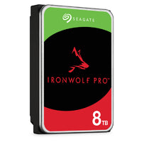 Seagate IronWolf Pro 8TB 7200RPM 3.5-inch SATA III NAS Hard Drive 256MB Cache
