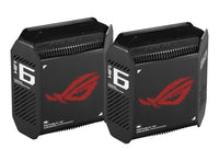 ASUS ROG Rapture GT6 AX10000 Tri-Band Wi-Fi 6 AiMesh Gaming Mesh Router 2-Pack Black