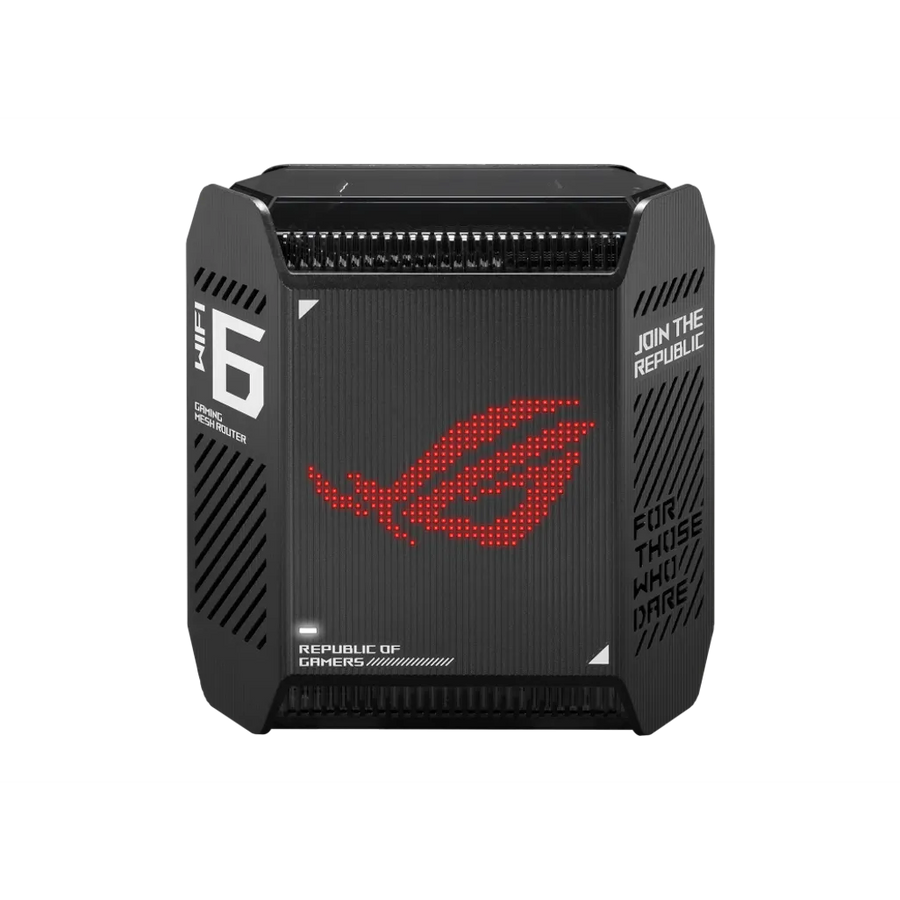 ASUS ROG Rapture GT6 AX10000 Tri-Band Wi-Fi 6 AiMesh Gaming Mesh Router 1-Pack Black