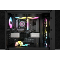 Corsair iCUE H100i ELITE LCD 240mm AIO CPU Liquid Cooler with ARGB Fans