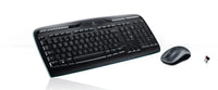 Logitech MK330 Full-Size Wireless Keyboard and Mouse Combo Spill-Resistant Nano USB Black