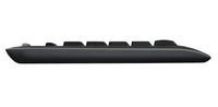 Logitech MK330 Full-Size Wireless Keyboard and Mouse Combo Spill-Resistant Nano USB Black
