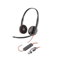HP Poly Blackwire 3220 USB-C Wired Black Headset