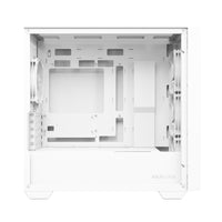 ASUS A21 Plus ARGB Micro-ATX Mini-ITX PC Case White Tempered Glass 3x 120mm Front Fan