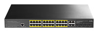 Cudy 24 Port Gigabit PoE 400W 4 Gigabit 4SFP Switch | GS2028PS4-400W