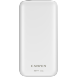CANYON power bank PB-301 LED 30000 mAh PD 20W QC 3.0 White
