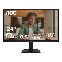 AOC 24E40L 23.8-Inch FHD IPS Monitor 1920x1080 144Hz 0.5ms Adaptive Sync Circular Polarized HDR10