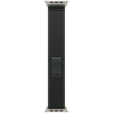 49mm Black Trail Loop - S/M - Natural Titanium Finish