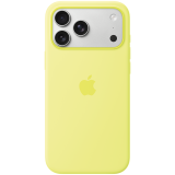 iPhone 17 Pro Max Silicone Case with MagSafe - Neon Yellow,Model A3560