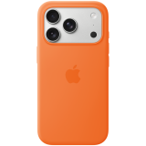 iPhone 17 Pro Silicone Case with MagSafe - Orange,Model A3559
