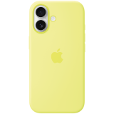 iPhone 17 Silicone Case with MagSafe - Neon Yellow,Model A3558