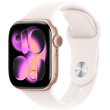 Apple Watch Series 11 GPS + Cellular 42mm Rose Gold Aluminium Case with Light Blush Sport Band - M/L,Model A3335