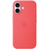 iPhone 17 Silicone Case with MagSafe - Bright Guava,Model A3558