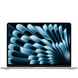 13-inch MacBook Air: Apple M5 chip with 10-core CPU and 10-core GPU, 24GB, 1TB SSD - Sky Blue,Model A3449