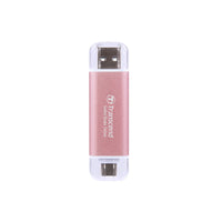 Transcend ESD310 1TB Portable SSD USB-C 3.2 Gen 2 10Gbps Password Protection (Pink)