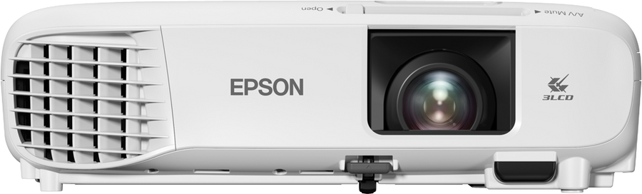 Epson 3800lm WXGA 1280x800 16:10 Lamp USB 2VGA 2HDMI RS-232C Wi-FiOptional LAN NoBag White Mobile/Install