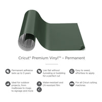 Cricut Prem Vinyl Perm 30X120 Fg