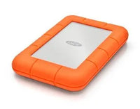 LaCie Rugged Mini 4TB USB 3.2 Gen 1 Portable External HDD Shock and Water Resistant Orange