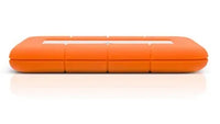 LaCie Rugged Mini 4TB USB 3.2 Gen 1 Portable External HDD Shock and Water Resistant Orange