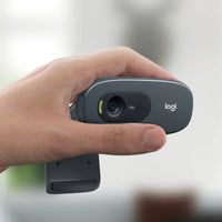 Logitech C270 HD 720p Webcam with Built-in Microphone