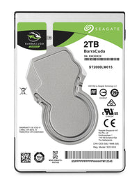 Seagate BarraCuda 2TB 2.5in SATA Notebook Hard Drive