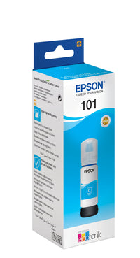 Epson 101 Ecotank Cyan Ink Bottle 70ml, 5200 Pages