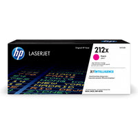 HP 212X High Yield Magenta Original LaserJet Toner Cartridge 10000 Pages