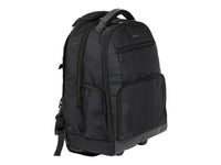 Targus Bag Rolling Notebook Backpack 15.6 Nylon Black & Platinum 2.7 kg Limited Lifetime warranty