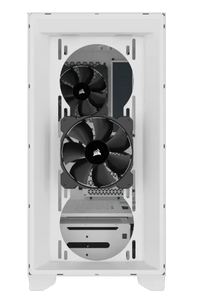 Corsair White Mid-Tower ATX PC Gaming Case Tempered Glass