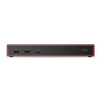 Lenovo ThinkPad 5000 USB4 Docking Station 100W Adapter 4x Monitors 40Gbps HDMI 2x DisplayPort Gigabit Ethernet