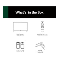Toshiba 40-inch FHD VIDAA Smart TV REGZA Engine Dolby Audio Game Mode Wi-Fi