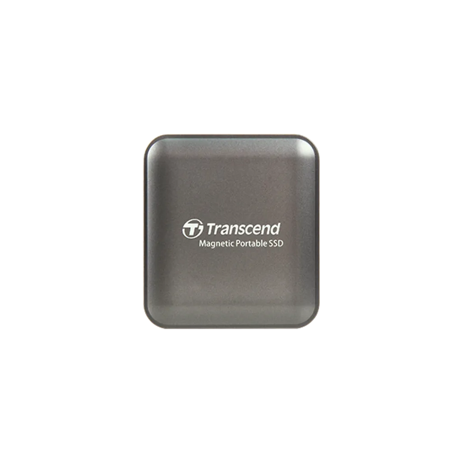 Transcend ESD420C 4TB MagSafe Portable SSD USB-C 3.2 Gen 2x2 20Gbps 2000 MB/s AES-256 (Grey)