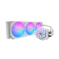 Cooler Master MasterLiquid Atmos II 360 AiO CPU Cooler with VRM Fan ARGB White LGA1851 AM5