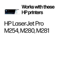 HP 203A Cyan Original LaserJet Toner Cartridge 1 300 pgs