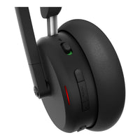 Lenovo Dual-Mode Wireless ANC Headset 6550 Microsoft Teams Certified Bluetooth 5.3 60hr Battery Black