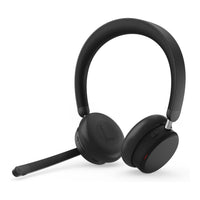 Lenovo Dual-Mode Wireless ANC Headset 6550 Microsoft Teams Certified Bluetooth 5.3 60hr Battery Black