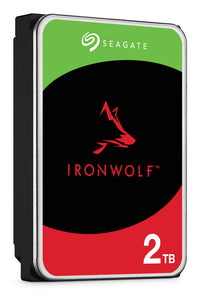 Seagate IronWolf 2TB 3.5" NAS SATA HDD 5400RPM 256MB Cache