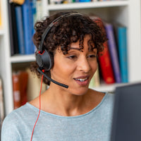HP POLY 5220 Stereo USB-A Wired Black Headset