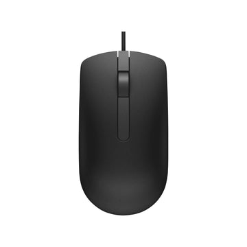 Dell MS116 Black Ambidextrous USB Mouse