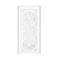 ASUS A21 Plus ARGB Micro-ATX Mini-ITX PC Case White Tempered Glass 3x 120mm Front Fan