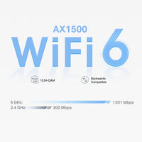 TP-Link Deco AX1500 router Whole Home Mesh Wi-Fi 6 System (1 Pack)