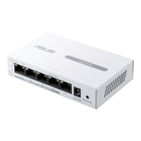 ASUS ExpertWiFi EBP15 5-Port GbE Smart Managed PoE+ Switch White