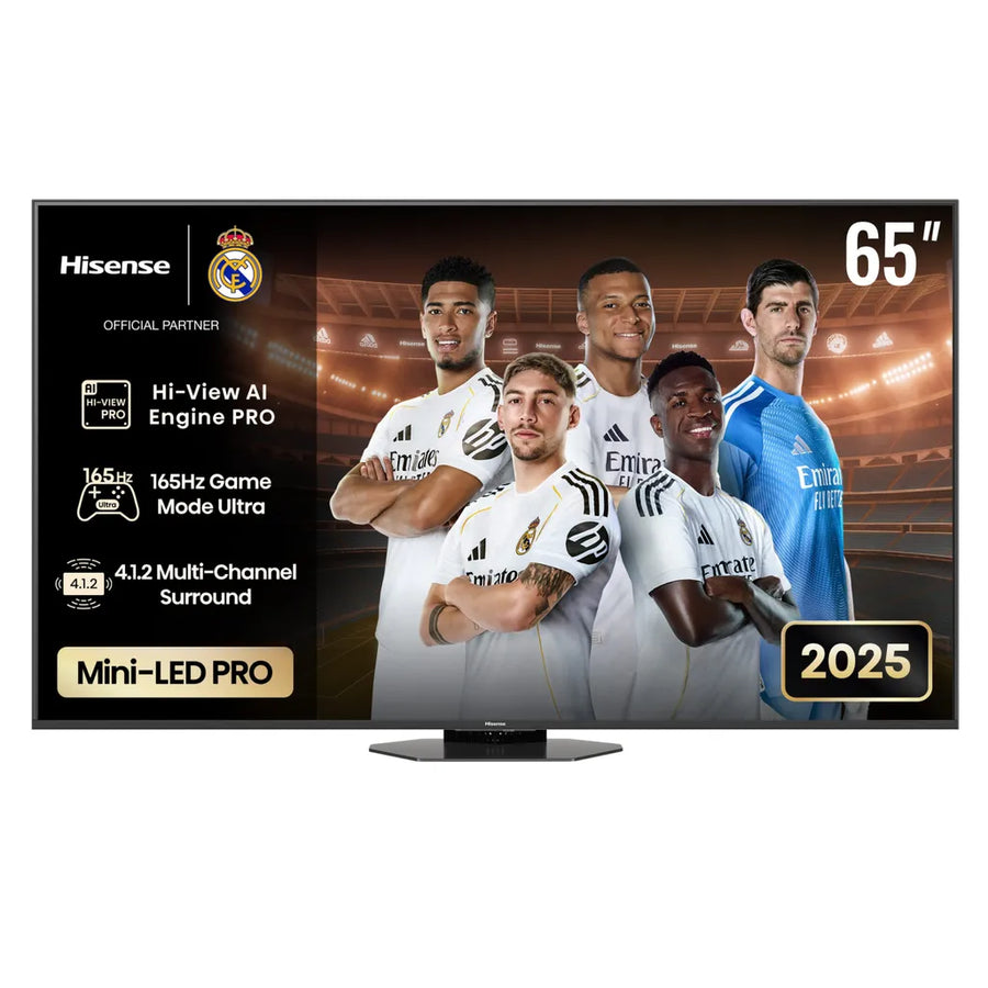 Hisense U8Q 65-inch 4K UHD Mini-LED Smart TV 165Hz Hi-View Engine Pro Game Mode Ultra