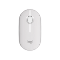 Logitech Pebble Mouse 2 M350s Silent Wireless Optical Mouse 4000 DPI Bluetooth RF White