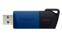 Kingston 64GB USB3.2 Gen 1 DataTraveler Exodia M (Black + Blue)