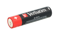 Verbatim AAA Alkaline Batteries 4Pk