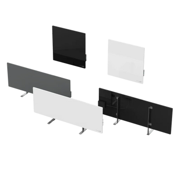 AENO Premium Eco Smart Heater, 700W, Tempered glass, Infrared+convection heating type, Plug type: South Africa (M type), WHITEManufacturer: AENO