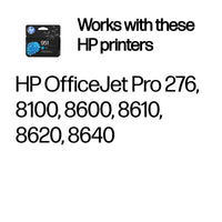 HP 951 Cyan Original Ink Cartridge ~535 pgs
