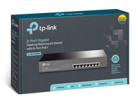 TP-Link 8 Port Gigabit Unmanaged Rackmount POE Switch